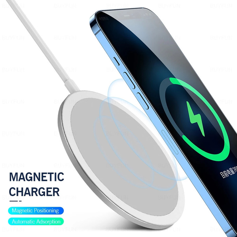Magnetic Magsafe безжичен телефон зарядно устройство 15W Portable magsafe зарядно за Apple iPhone 12 11 Pro max най-продаван продукт Amazon Hot Style